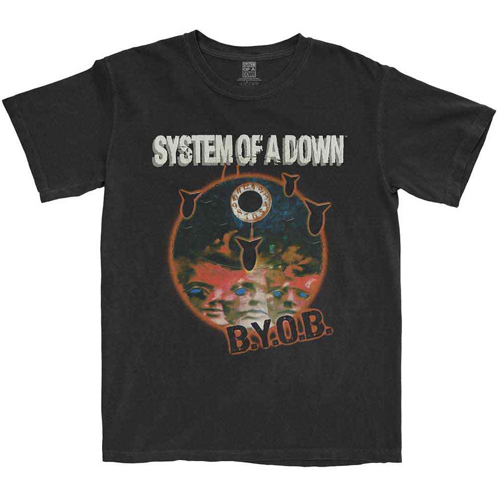 System Of A Down - tshirt - Unisex - Short Sleeves - Small