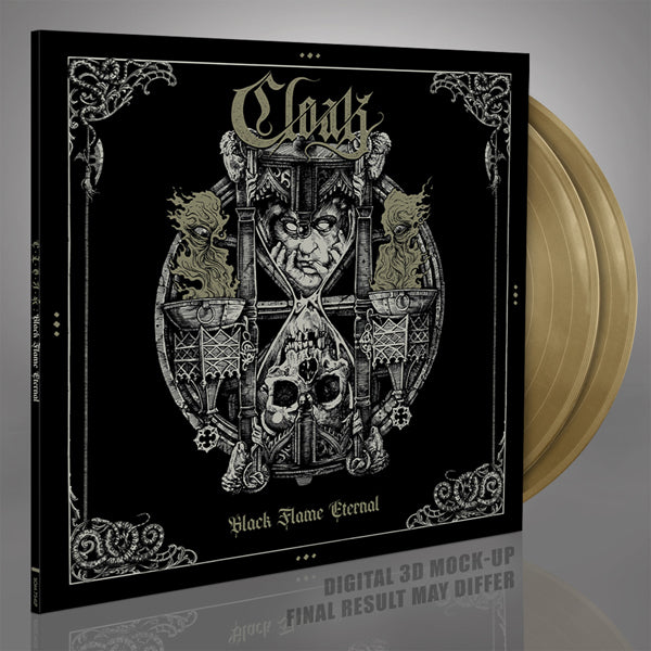 CLOAK - BLACK FLAME ETERNAL (GOLD VINYL) - New Vinyl Record DLP