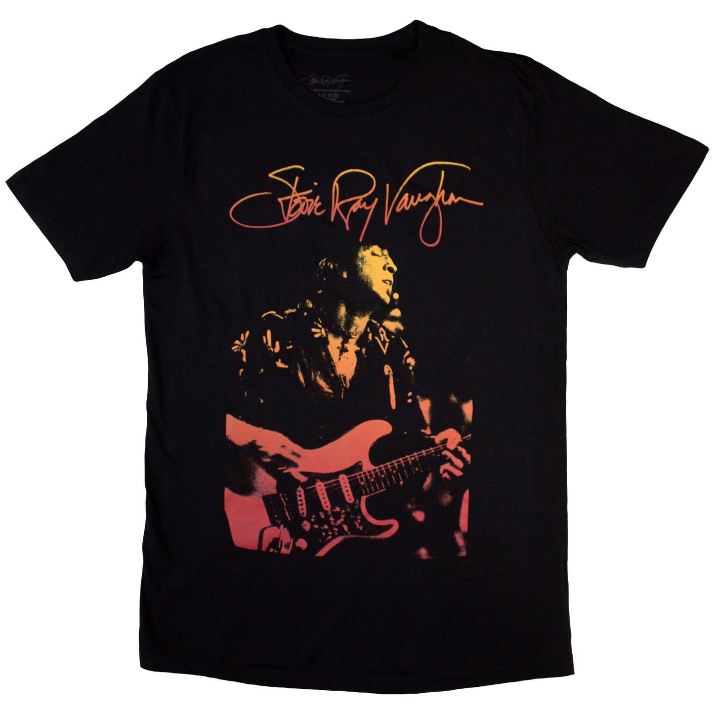 Stevie Ray Vaughan - tshirt - Unisex - Short Sleeves - X-Large