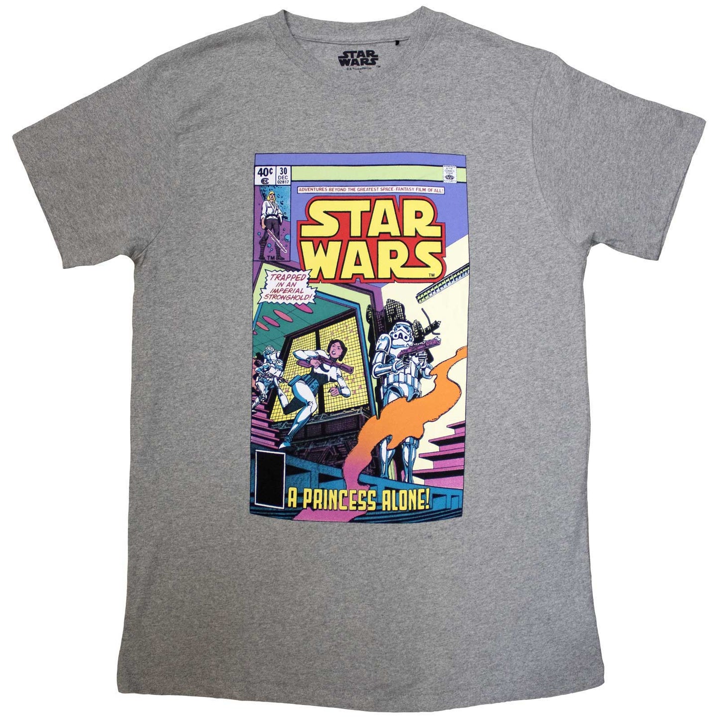 Star Wars - tshirt - Unisex - Short Sleeves - A Princess Alone - Small