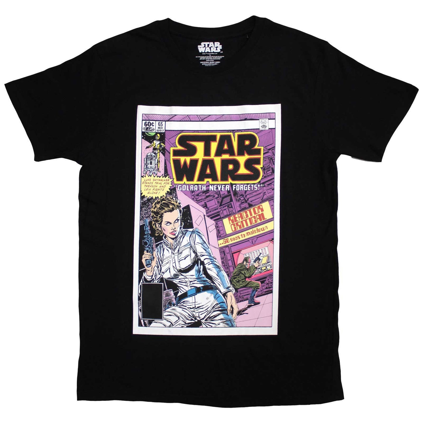 Star Wars - tshirt - Unisex - Short Sleeves - Golrath Never - XX-Large