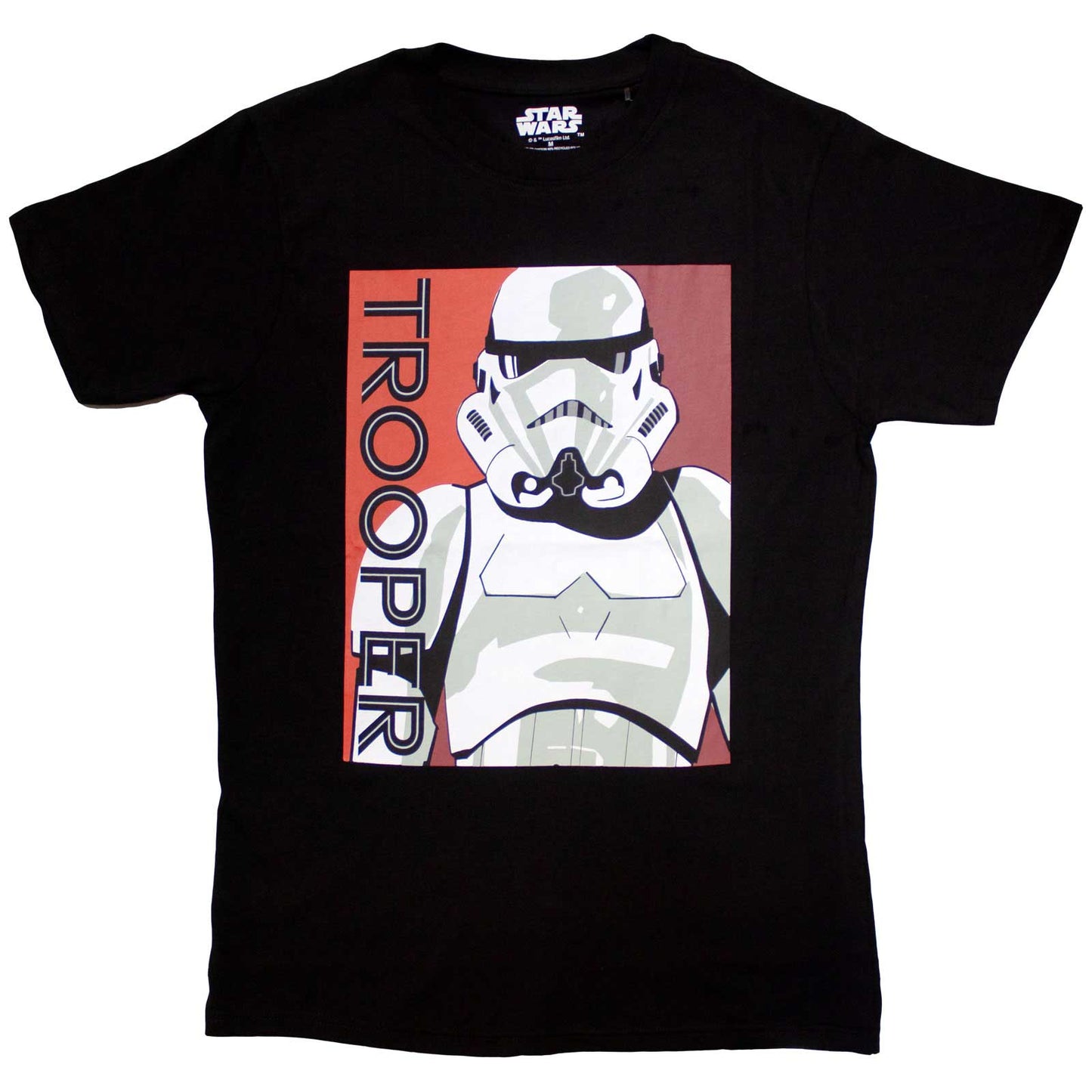 Star Wars - tshirt - Unisex - Short Sleeves - Trooper Card - Small