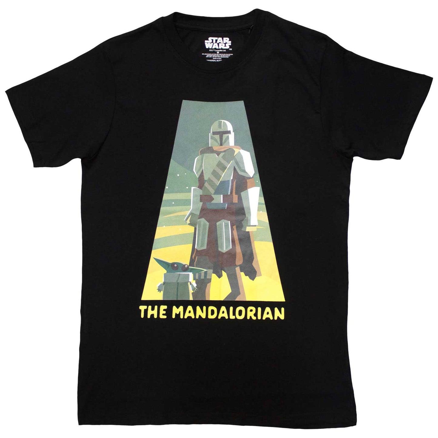 Star Wars - tshirt - Unisex - Short Sleeves - The Mandalorian - Medium
