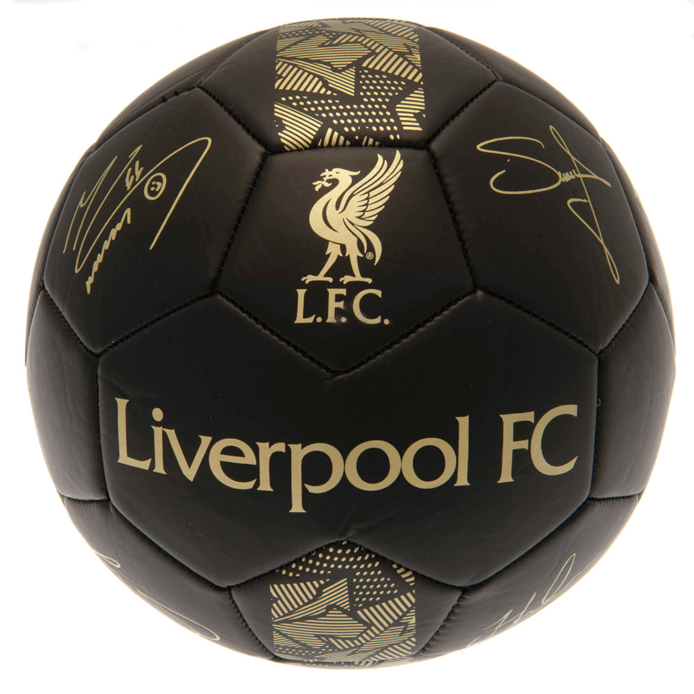 Liverpool FC - Football Signature Gold PH - Footballs Size 5