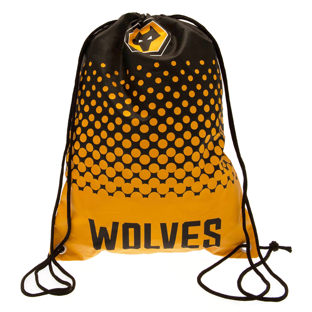 Wolverhampton Wander - Gym - Bag - Gym Bags - Approx 44cm x 33cm flat