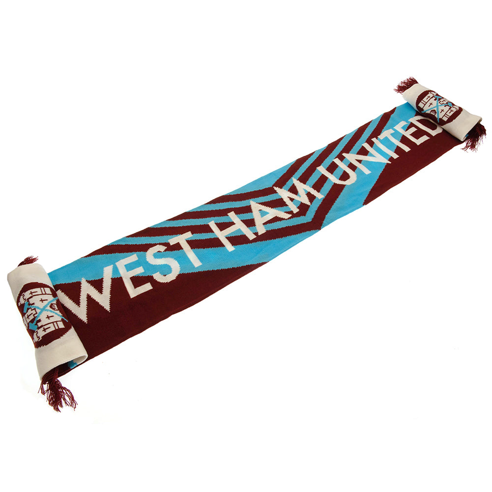 West Ham United FC - Retro 1976 Sca - Clothing - - Approx 148cm x 19cm