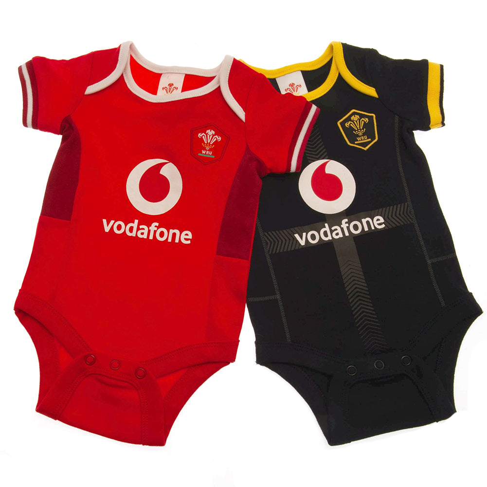 Wales RU - 2 Pack Bodysui - Clothing - Bodysuits & Sleep - Approx 80cm