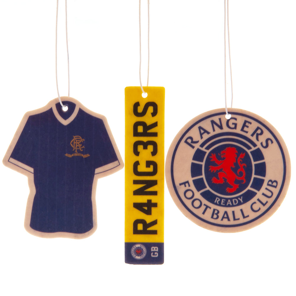 Rangers FC - 3pk Air Freshener - Air Fresheners