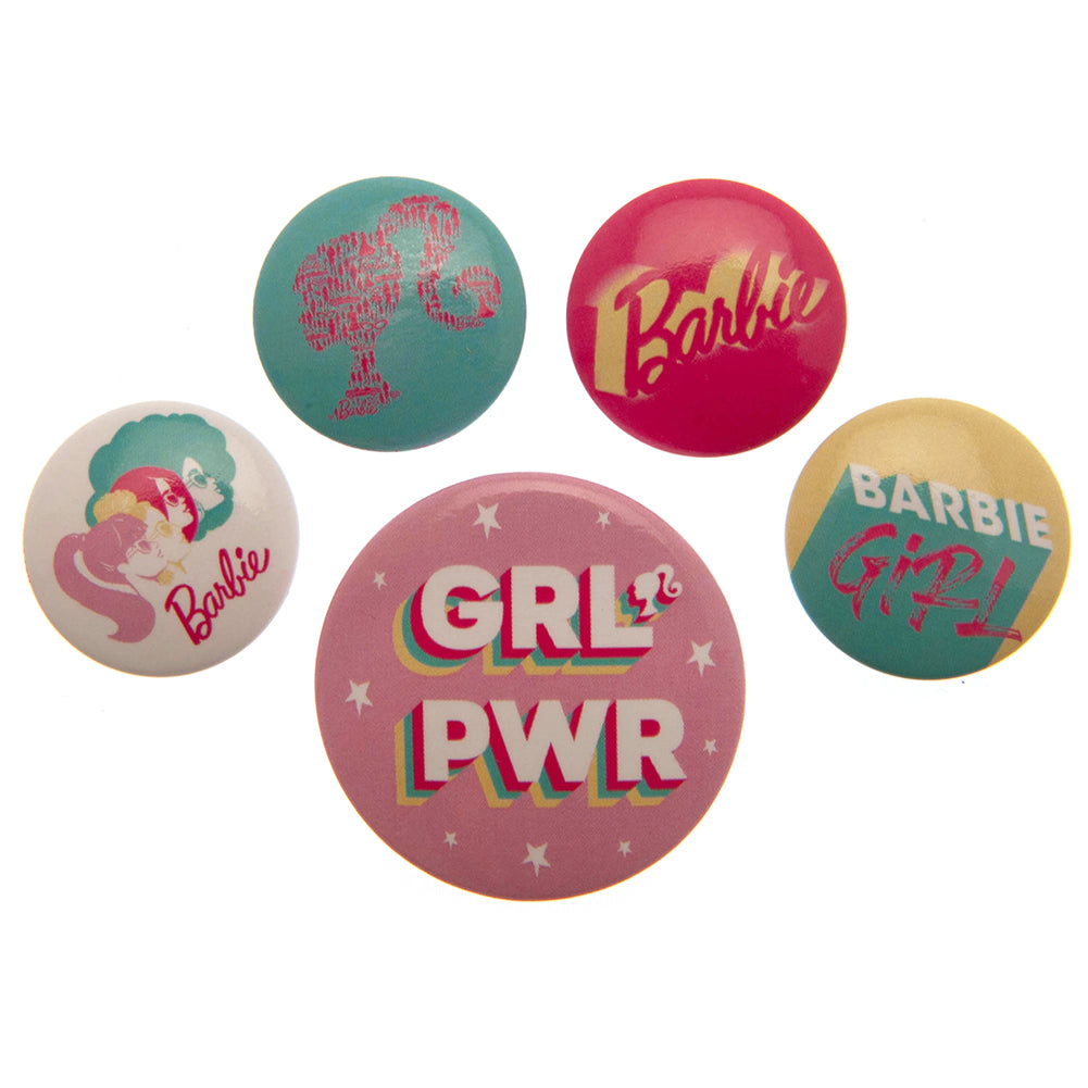 Barbie - Button Badge Set - Badges