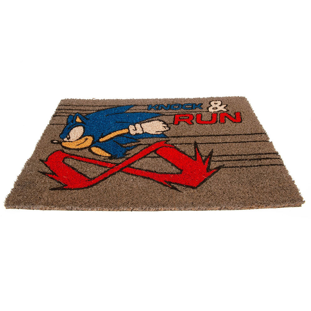 SONIC THE HEDGEHOG - - Knock And Run Doormat - New Door Mat