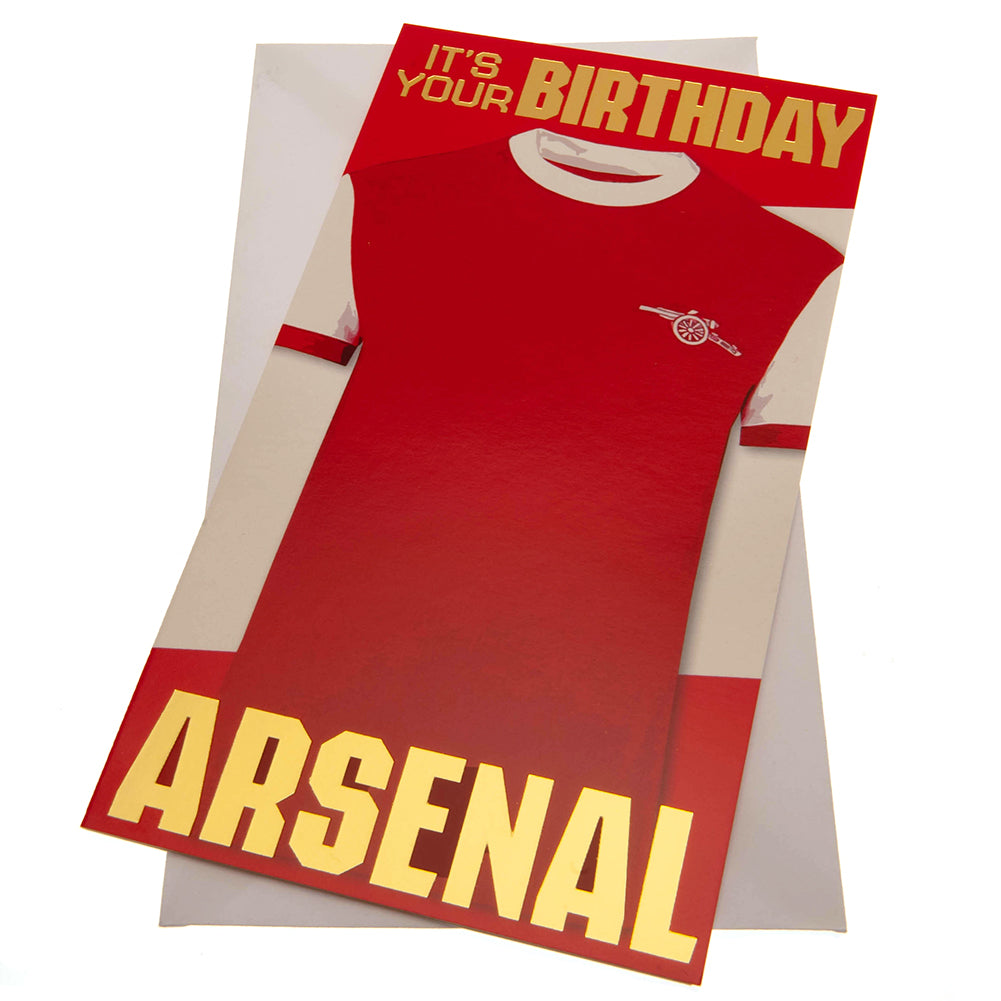 Arsenal FC - Birthday Card Retro - Cards & Gift Wrap
