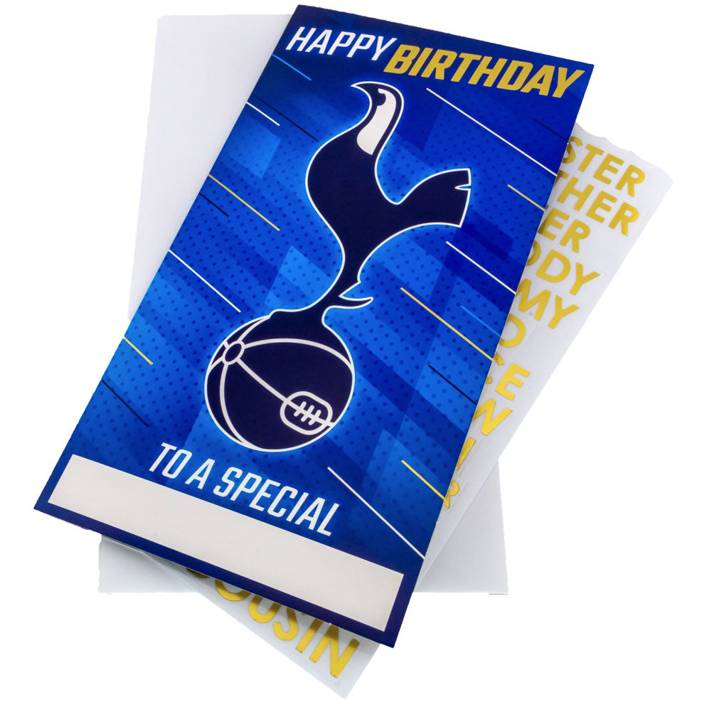 Tottenham Hotspur FC - Personalised Birthday Card - Cards & Gift Wrap