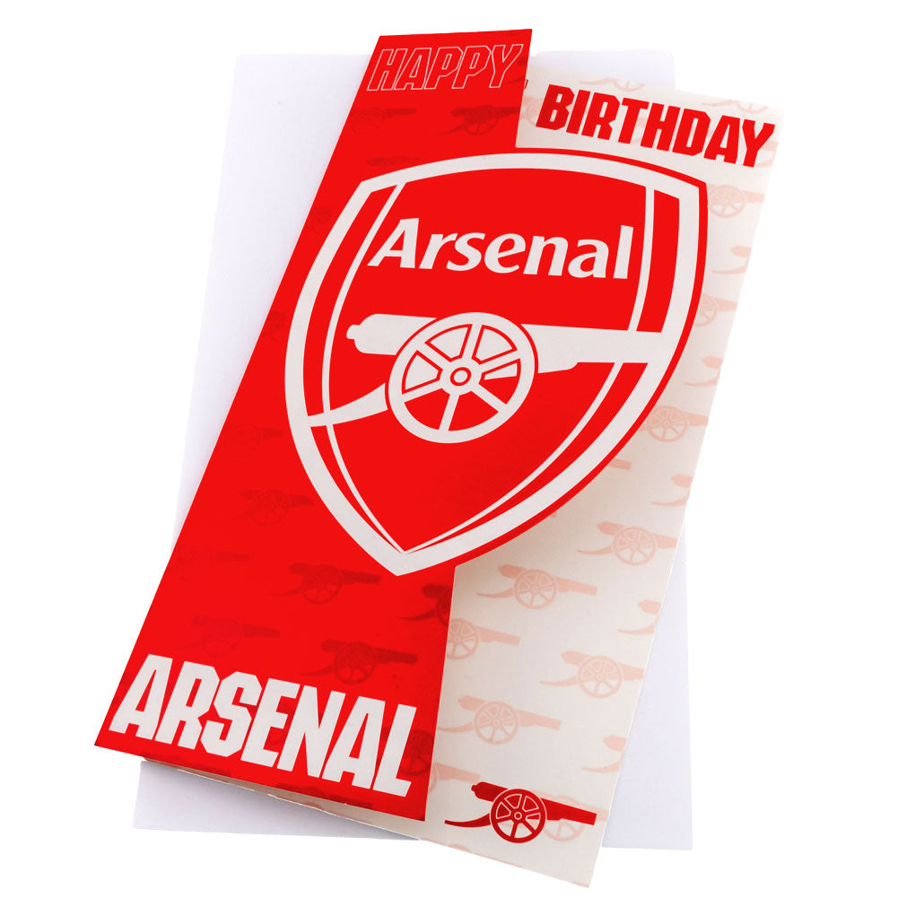Arsenal FC - Crest Birthday Card - Cards & Gift Wrap