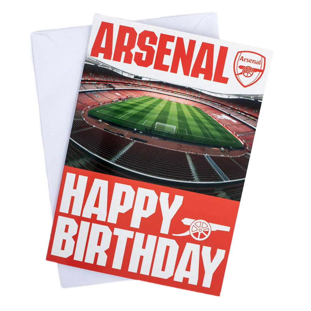 Arsenal FC - Musical Birthday Card - New Cards & Gift Wrap