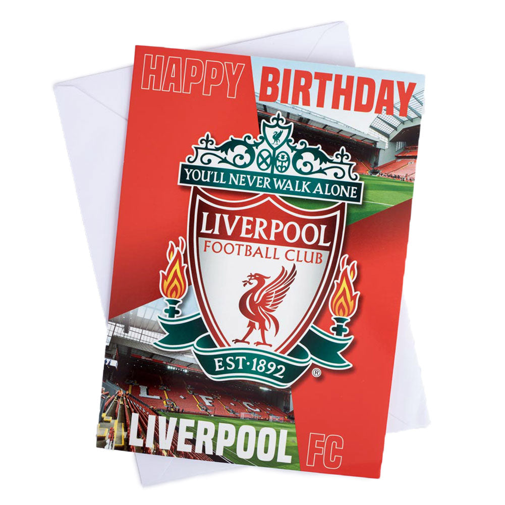 Liverpool FC - Musical Birthday Card - Cards & Gift Wrap