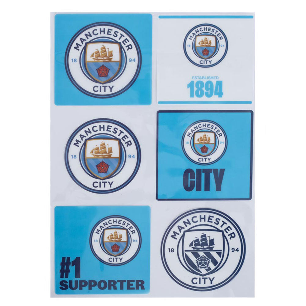 Manchester City FC - Car Decal Set - Hang Ups & Stickers