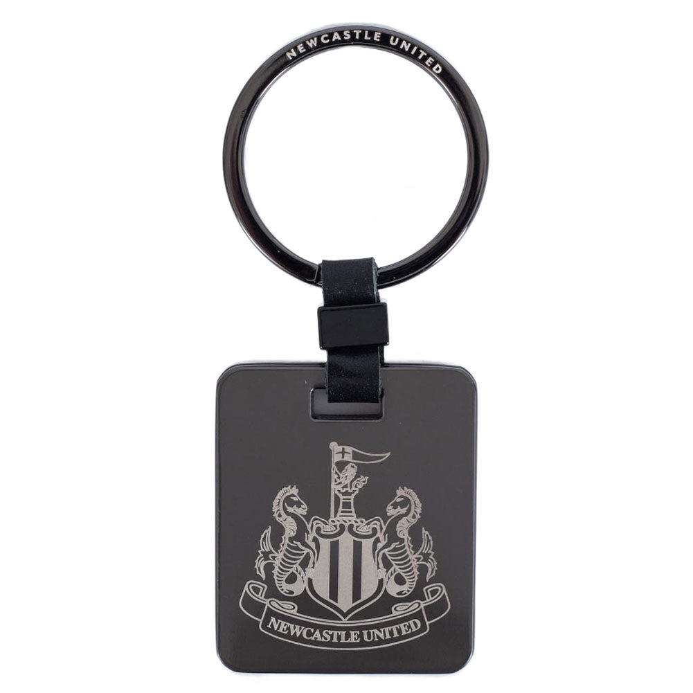 Newcastle United FC - Galvanised Key - keyrings - - Approx 35mm x 40mm