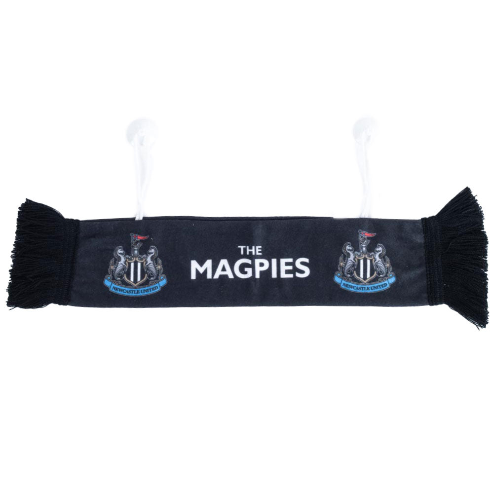 Newcastle United FC - Magpies Mini Car Scarf - Hang Ups & Stickers
