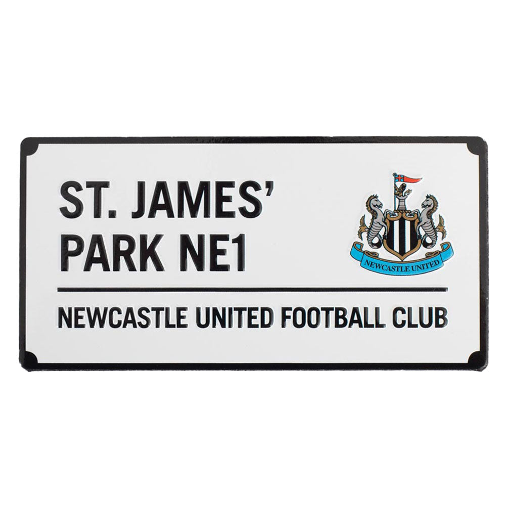 Newcastle United FC - Street Sign Fr - Other Home - Approx 10cm x 5cm