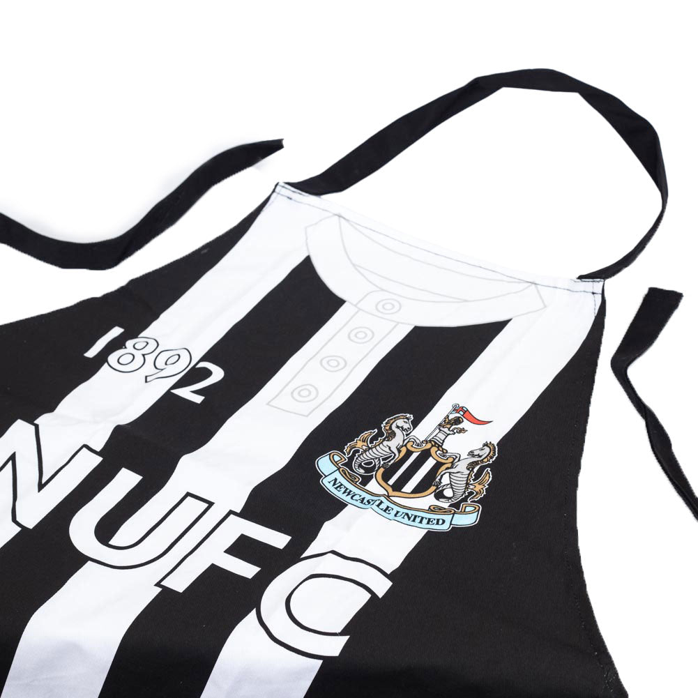 Newcastle United FC - Retro Kit Apro - Other Home - Approx 85cm x 69cm