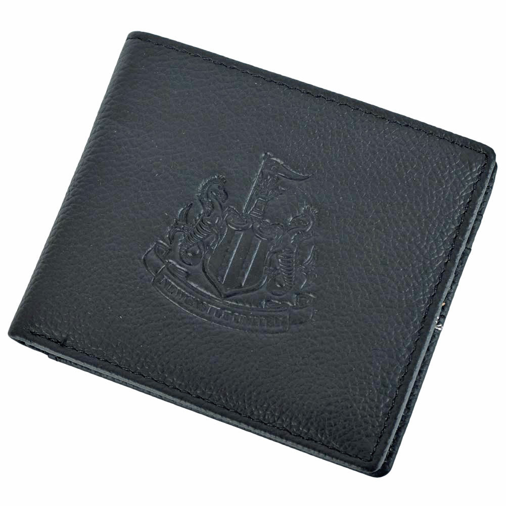 Newcastle United FC - Premium Leathe - Men's Walle - Approx 11cm x 9cm
