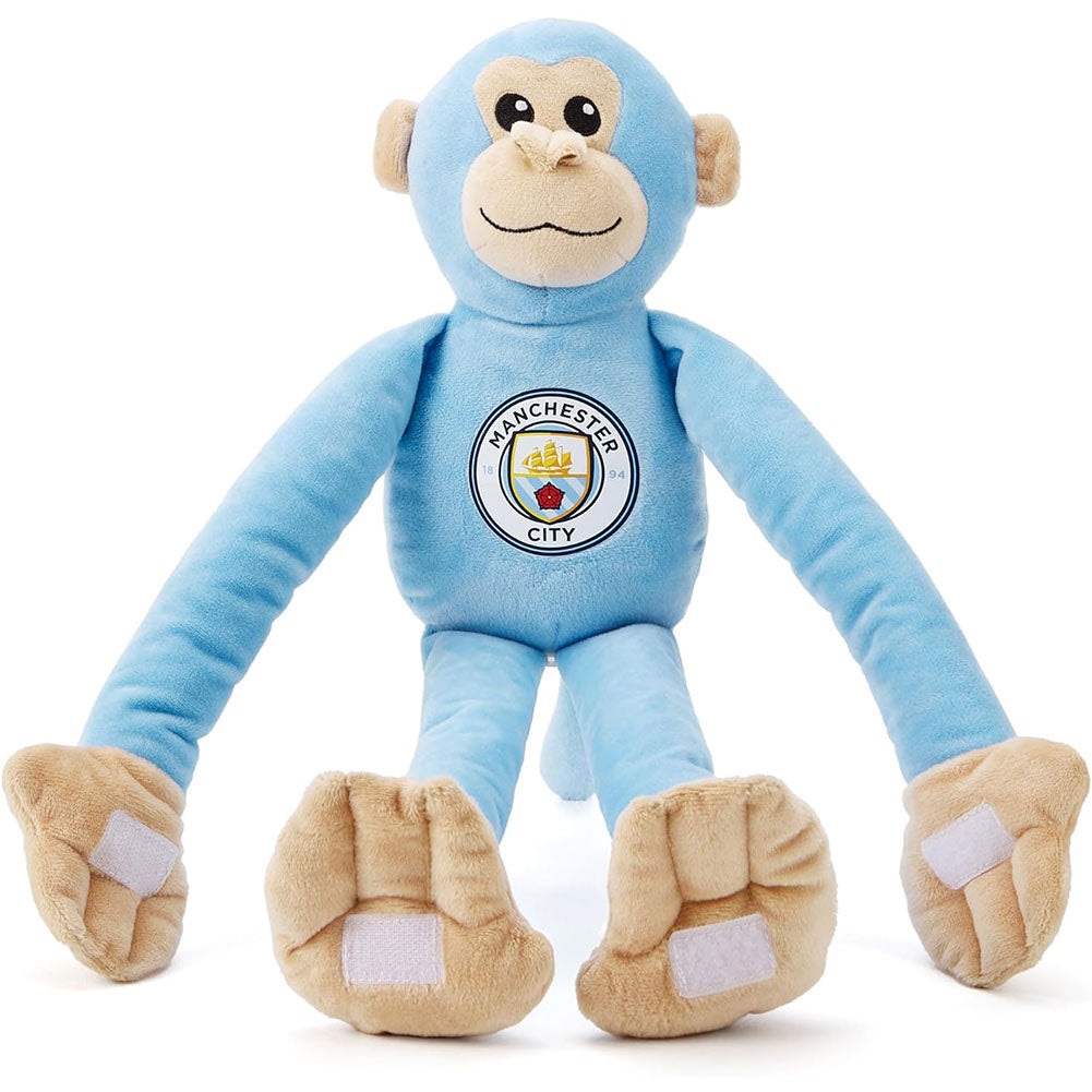 Manchester City FC - Plush Hanging Monkey - Teddies & Soft Toys