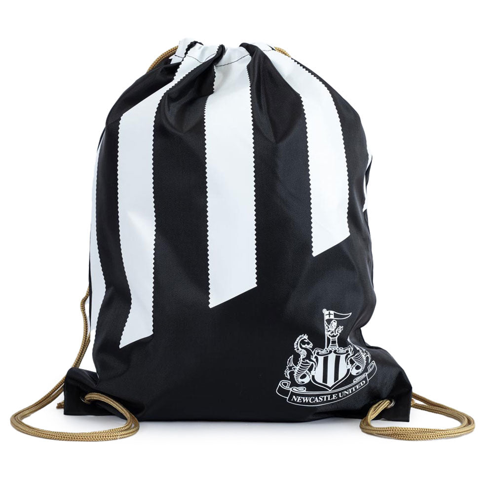 Newcastle United FC - Stripe Gym - Bag - Gym - Approx 44cm x 33cm flat