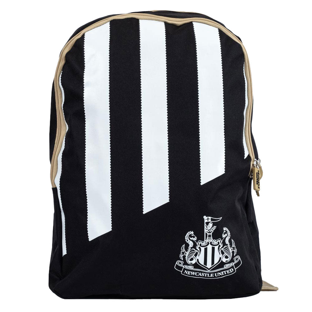Newcastle United FC - Stripe Backpac - Clo - Approx 40cm x 30cm x 16cm