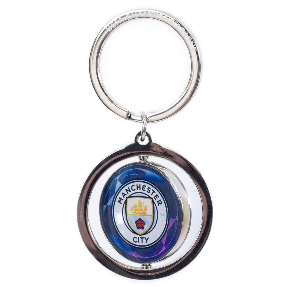 UEFA Champions Leagu - Manchester City - keyrings - Approx 35mm x 35mm