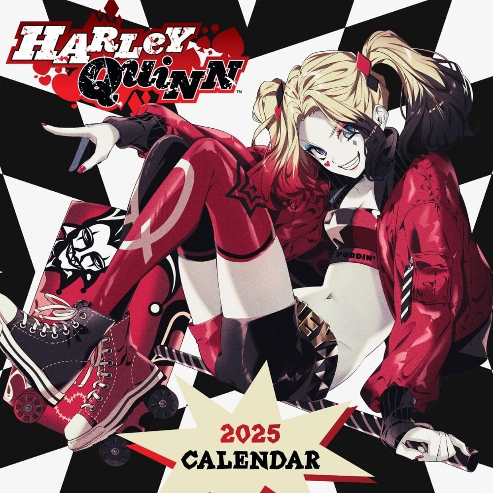 Harley Quinn Square Calendar 2025 - New Calendar