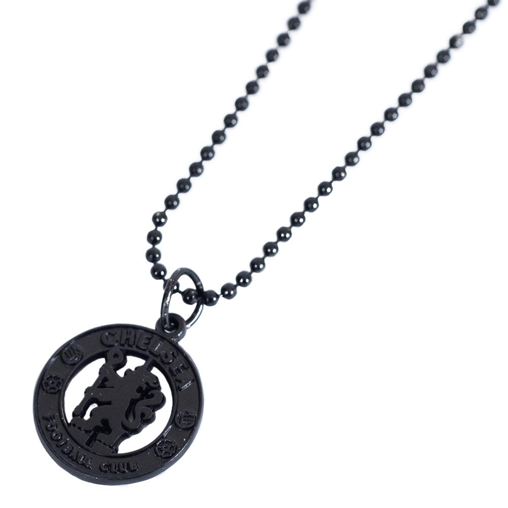 Chelsea FC - Black Plated P - Clothing - - Pendant approx 20mm x 20mm