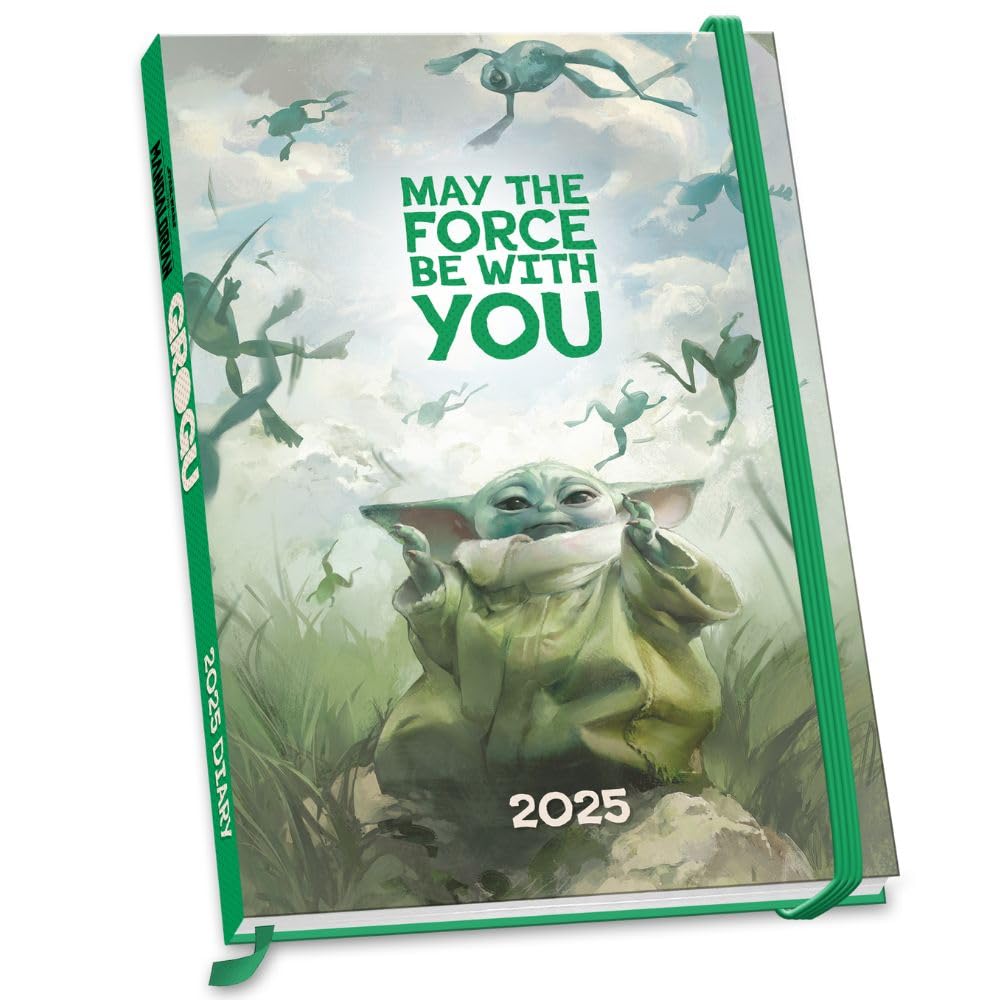 Grogu A5 Diary 2025 - New Calendar
