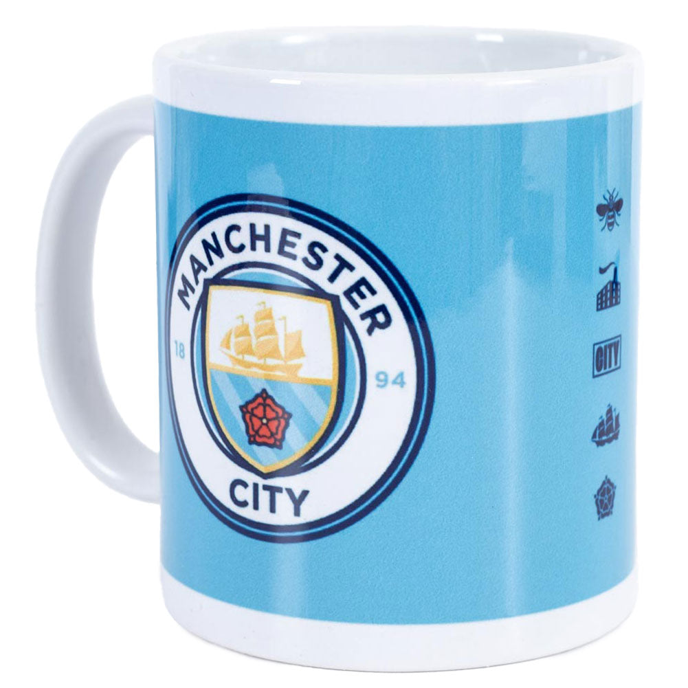 Manchester City FC - Crest Mug - Standard Mugs