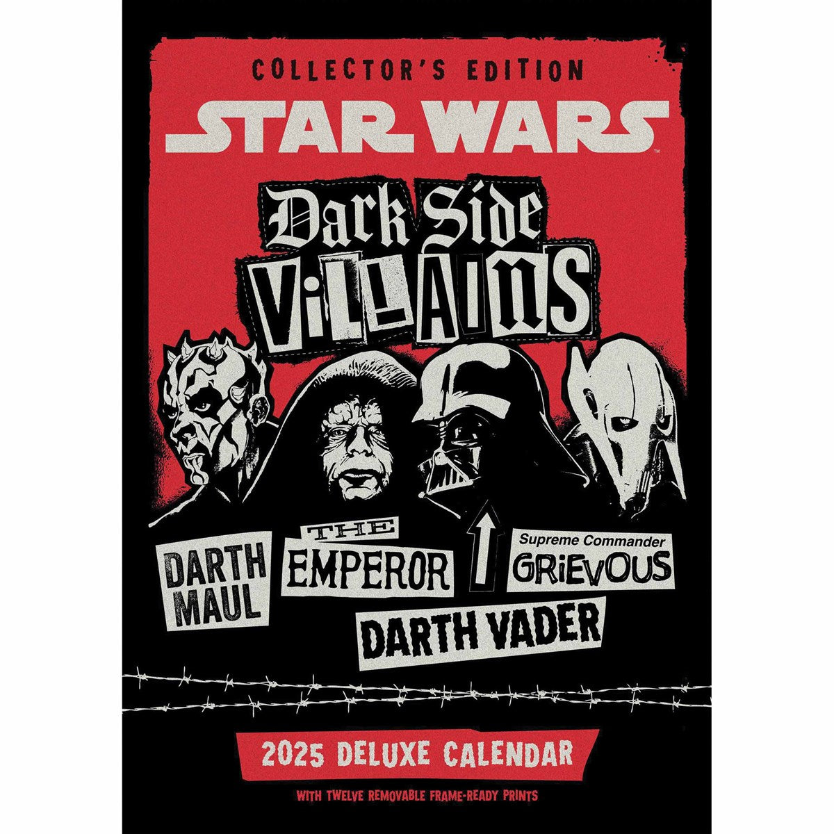 Dark Side Deluxe Calendar 2025 - New Calendar