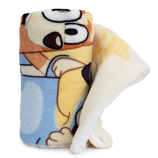 Bluey - Sherpa Fleece - Approx 150cm x 100cm - New blankets