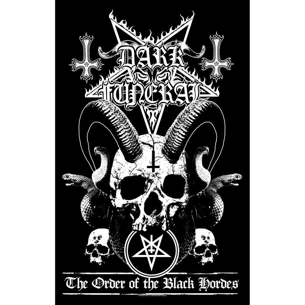 Dark Funeral - Textile Poster: - Art Posters - Order Of The Black Hord
