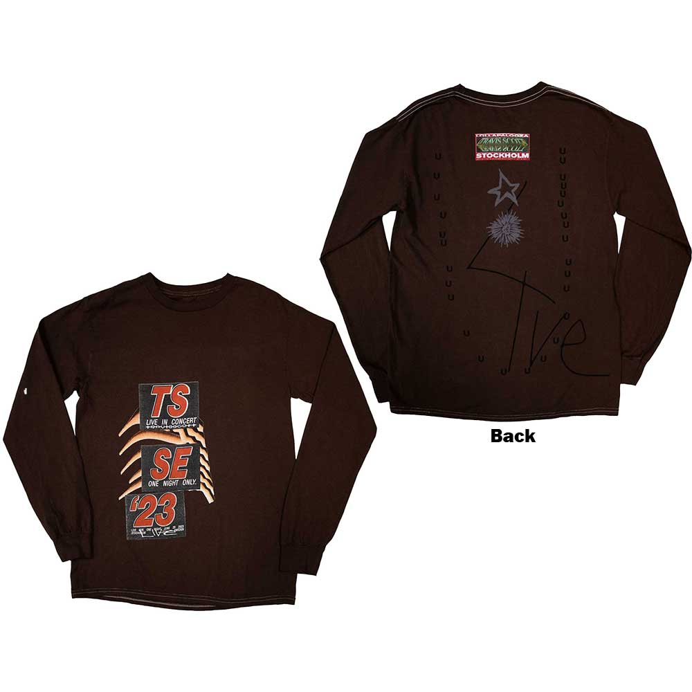 Travis Scott - tshirt - Unisex - Long Sleeves - Summer Run 202 - Small