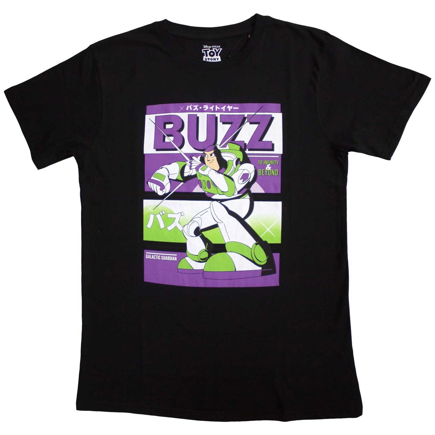 Toy Story - tshirt - Unisex - Short Sleeves - Buzz Japanese - X-Large
