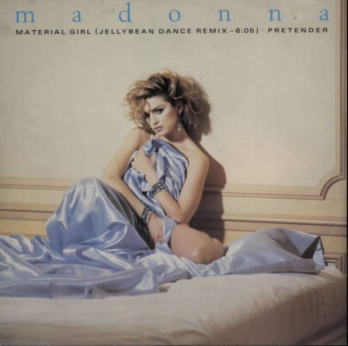 Madonna - Material Girl (Jellybean Dance Remix - 6:05) / Pretender -