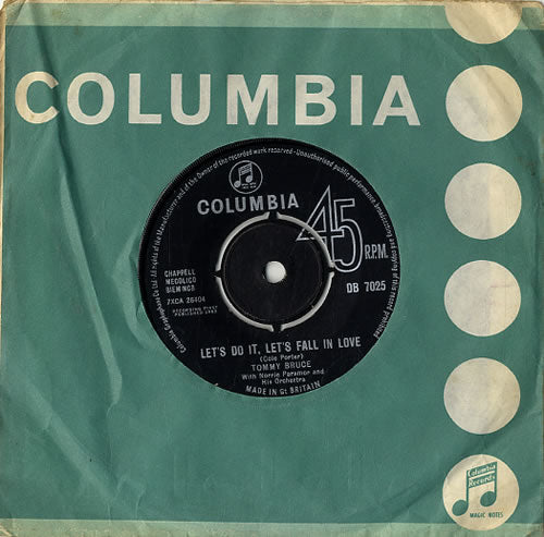 Tommy Bruce - Let's Do It, Let's Fall In Love / Two Left Feet - Used