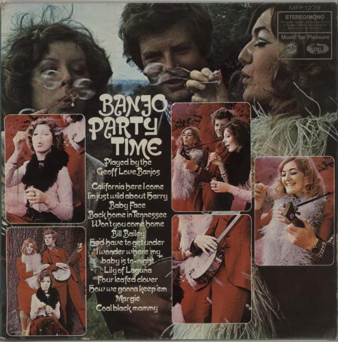Geoff Love Banjos - Banjo Party Time - Used Vinyl Record