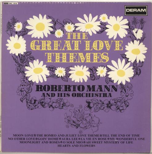 Roberto Mann And His - Great Love Themes - Used Vinyl Record