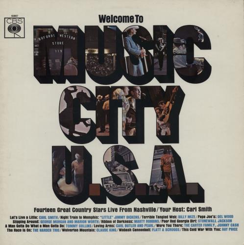 Various - Welcome To Music City U.S.A. - Used Vinyl Record