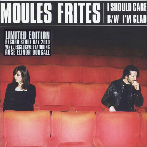 Moules Frites - I Should Care B/W I'm Glad - Vinyl Record 10"