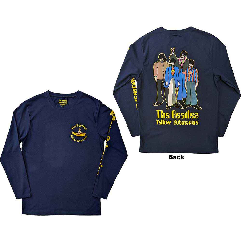 Beatles - tshirt - Unisex - Long Sleeves - Small