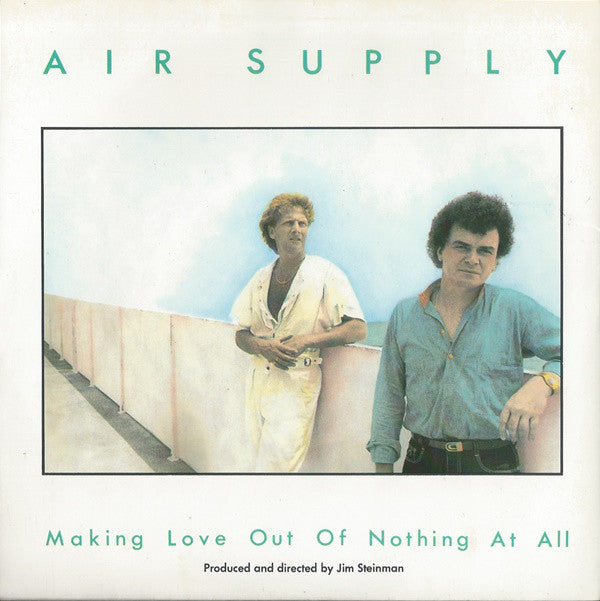 Air Supply - Making Love Out Of Nothing At All - Used Vinyl Record 7"