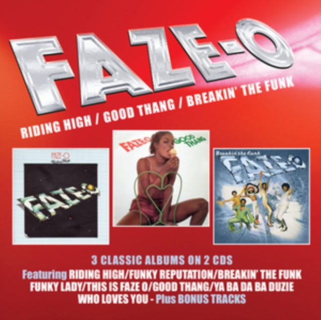 FAZE-O - RIDING HIGH / GOOD THANG / BRE - CD