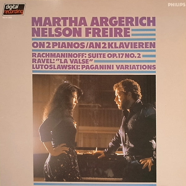 Martha Argerich - On 2 Pianos / An 2 Klavieren - Used Vinyl Record