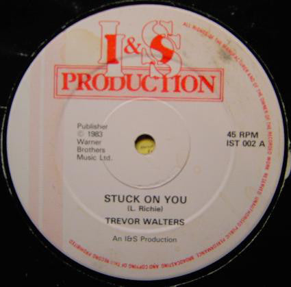 Trevor Walters - Stuck On You / Penny Lover - Used Vinyl Record 12"