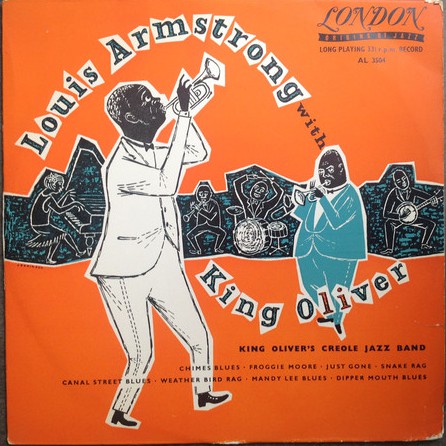 King Oliver's Creole - Louis Armstrong With King Oliver - Used Vinyl Re